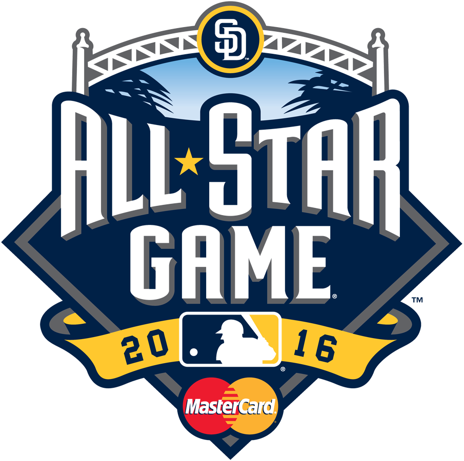 MLB All-Star Game 2016 Sponsored Logo DIY iron on transfer (heat transfer)